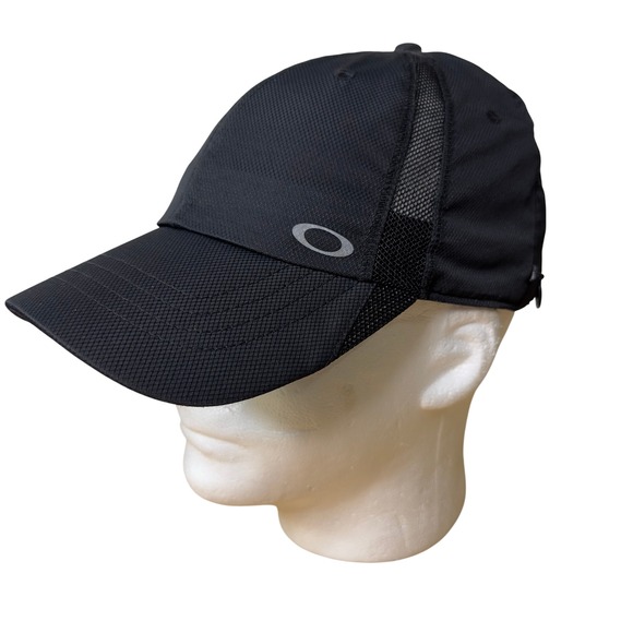 Oakley Hydrolix Men's Hat Cap Black Training Running Adjustable Performance - Picture 1 of 12
